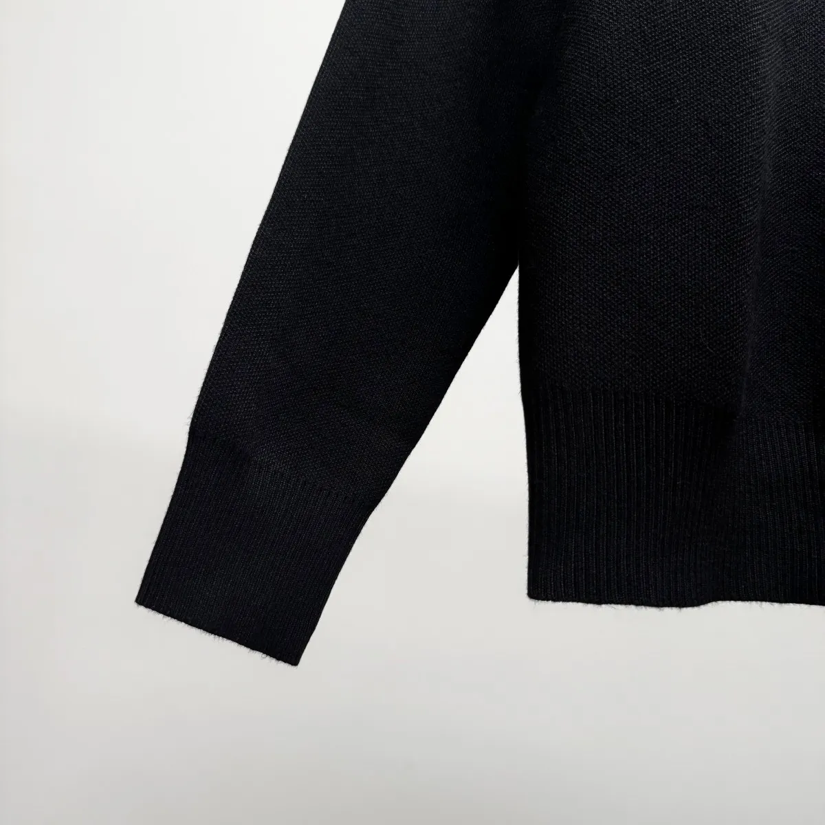 P260 Ralph Lauren half-pull stand-up collar sweater and sweater Color: Black Gray Treasure Size: S-XXL 1:1 same style, model number (RL15745)